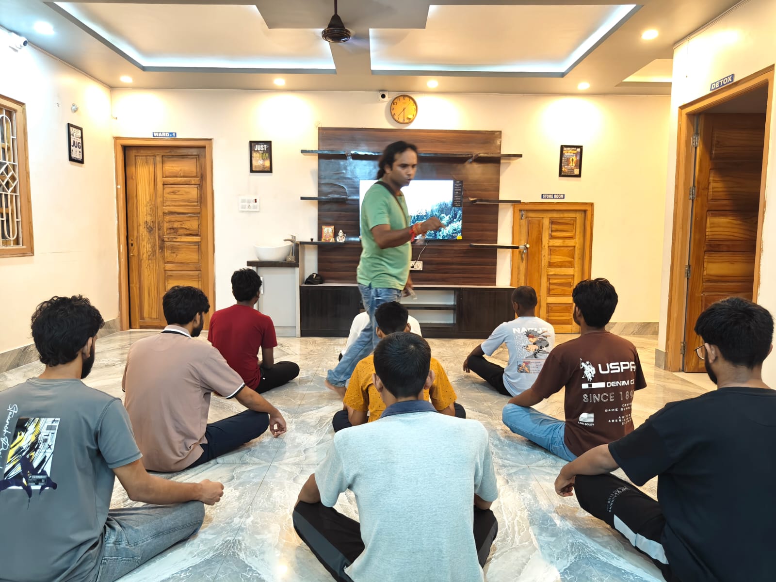 Meditation session