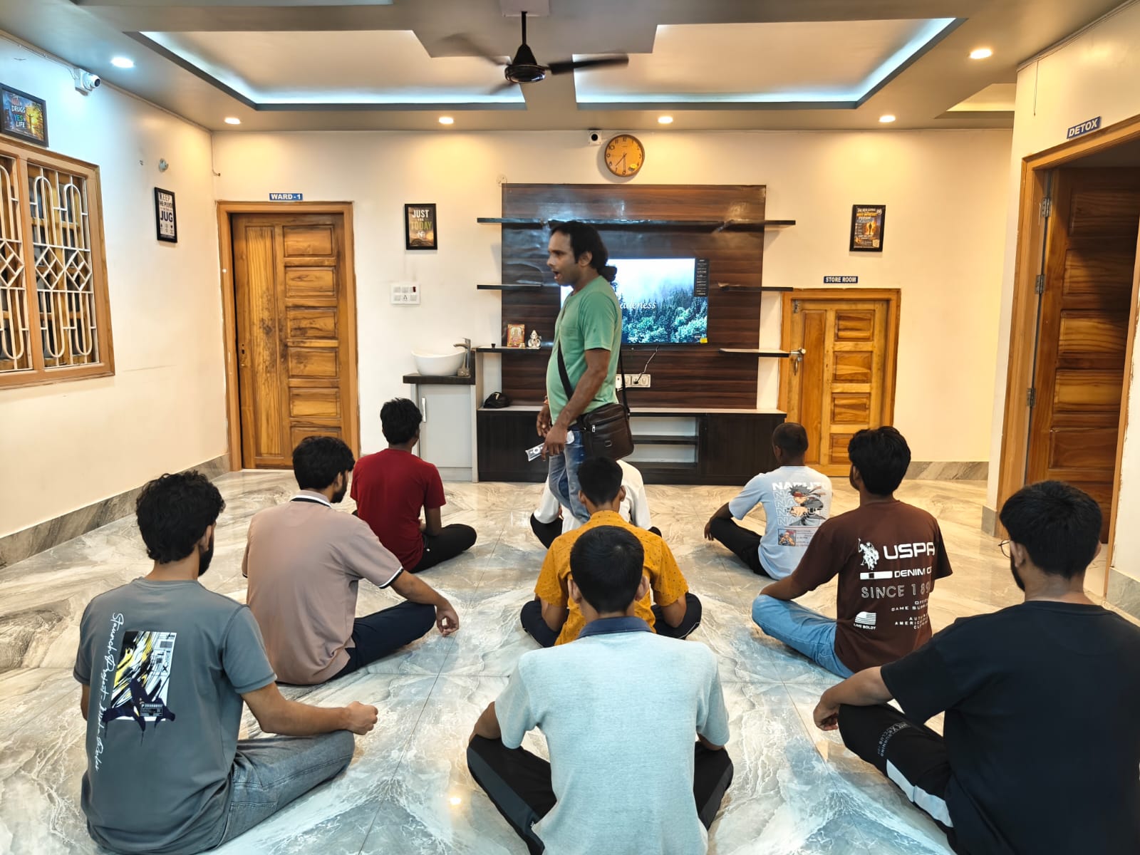 Meditation session